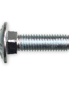 Mushroom head square neck bolt M 10x 35 DIN 603 galv